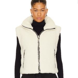 Apparis Alex Reversible Vest in Noir & Ivory Size Small NWOT